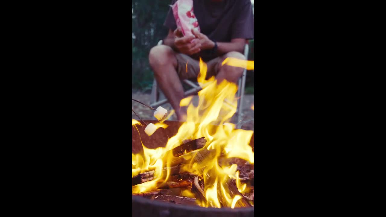 Campfire night in Collie